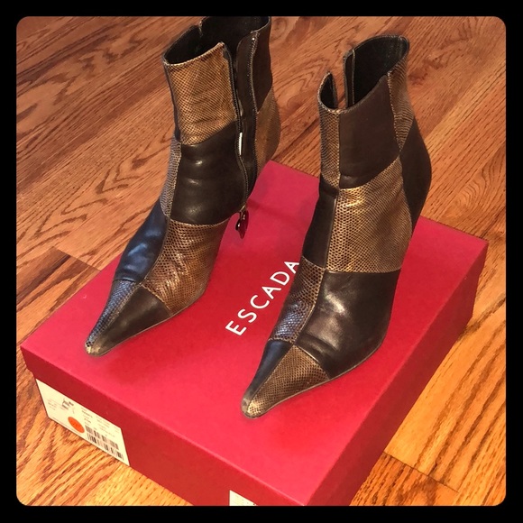 Escada Shoes - Escada booties EUC size 38